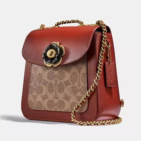 Coach Madison Convertible Backpack 18 In Signature Canvas - Picture 10 of 14